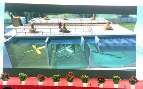 Hà Nội khởi công nhà máy nước mặt sông Đuống